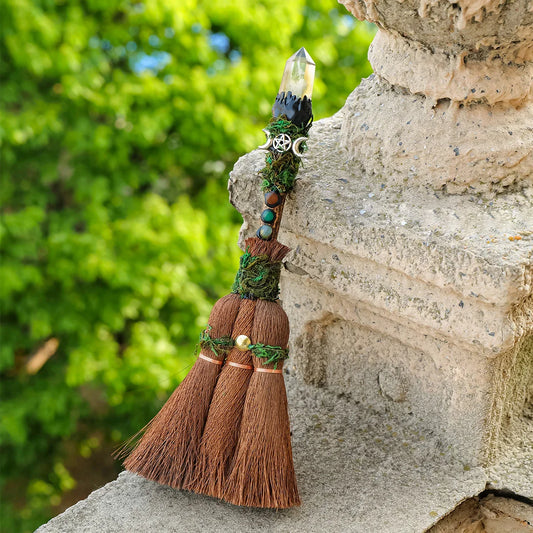 Crystal Charm Brooms