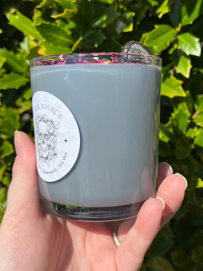 Thinning of the Veil Queen of Underworld Candle Persephone Offering Intention Pagan Witchcraft Magickal Ritual Altar Tool Crystal Deity Gift
