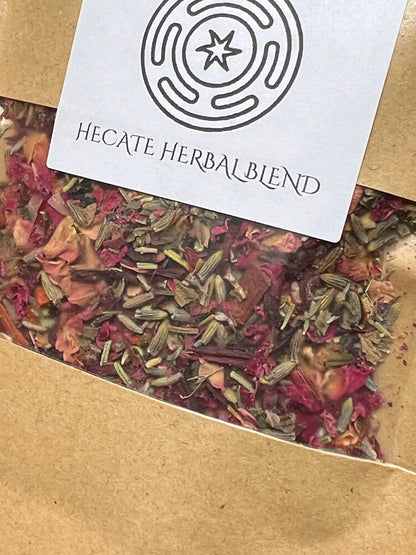 Hecate Devotional Herbal Offering Loose Incense Blend | Dark Moon Goddess Spiritual Ritual Protection Altar Spell Candle Tool