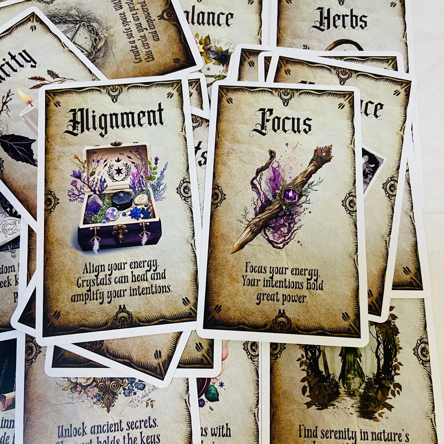 Wise Witch Oracle Cards Deck