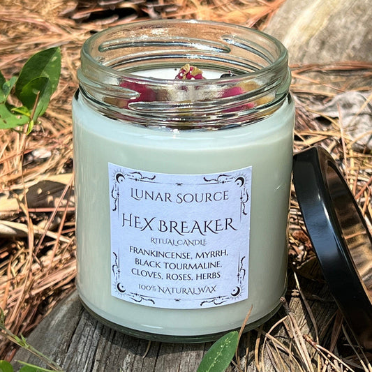 Return to Sender Cord Cutting Reversal Uncrossing Candle | Witchcraft Banishing Hex Remover Curse Breaker Jinx Protection Frankincense Myrrh